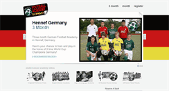 Desktop Screenshot of footballacademygermany.com
